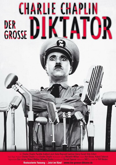 Filmplakat Der Große Diktator